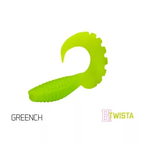 Delphin Twista UVs - Greench 10cm Esca in Plastica 5 pezzi