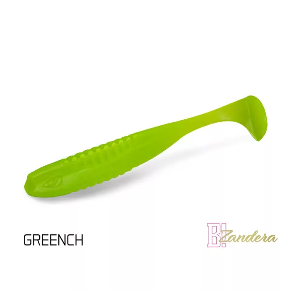 Delphin Zandera FlexiFloat UVs - Greench 12cm Esca in plastica 5 pz