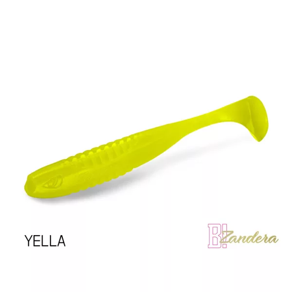 Delphin Zandera FlexiFloat UVs - Yella 12cm Esca in plastica 5 pz
