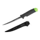 Delphin Floaty Coltello da filetto con fodero protettivo, Lama 15cm