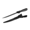 Delphin Trix Coltello da filetto con fodero protettivo, Lama 17,5cm