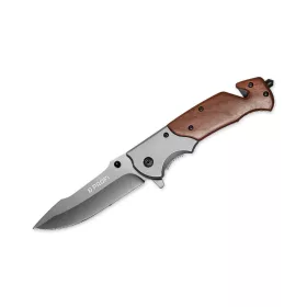   Delphin Profi Coltello Pieghevole con Fodero Protettivo, Lama 10cm