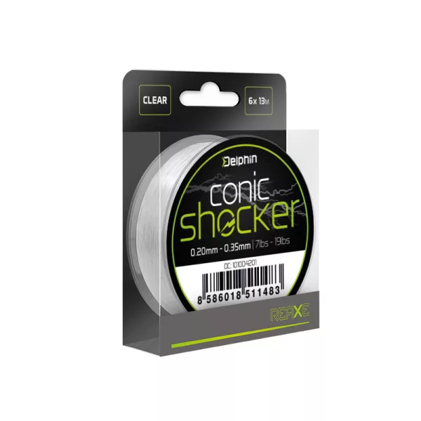 Delphin Terminale Da Lancio Conico Conic Shocker Reaxe 6x13m 0,22mm-0,40mm