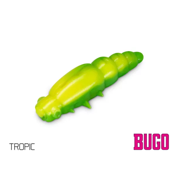 Delphin Bugo Formaggio 4cm 15 pezzi Tropic Esca in plastica
