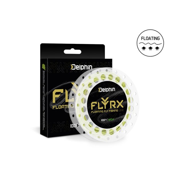 Delphin FLYRX WF5-F 100FT Coda di topo galleggiante intrecciata