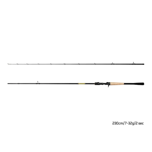 Delphin Zandera B-Cast 230cm 7-32gr Canna da Spinning in 2 pezzi