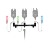 Delphin FlexiBuzz Buzz Bar regolabile per 3 canne XL