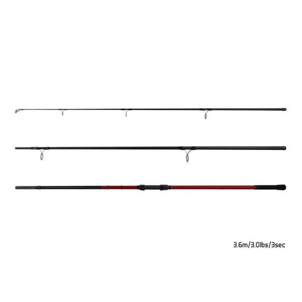 Delphin Amulet Carp Canna da carpfishing 3 pezzi 3,60m 3lbs