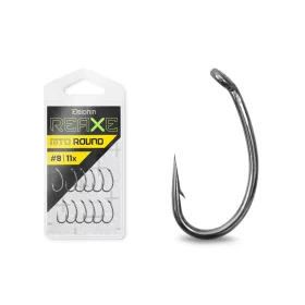   Delphin Reaxe MTD Round Amo Feeder con occhiello e ardiglione #16 11pz