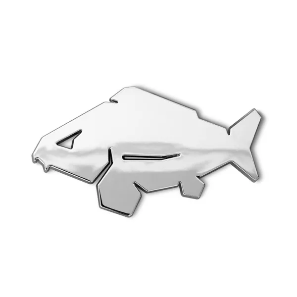 Delphin Carp Adesivo 3D Cromo