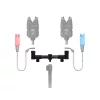 Delphin FlexiBuzz Buzz Bar Regolabile per 2 Canne L