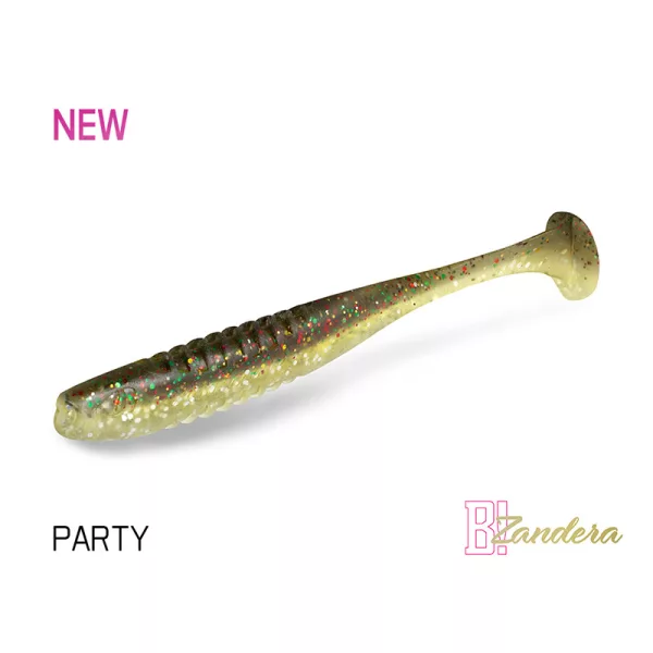 Delphin Zandera UVs Party 12cm Esche Plastiche 5pz