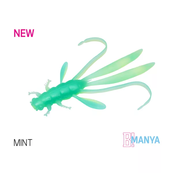 Delphin Manya UVs Ninfa Mint 10,5cm Esche Plastiche 5pz