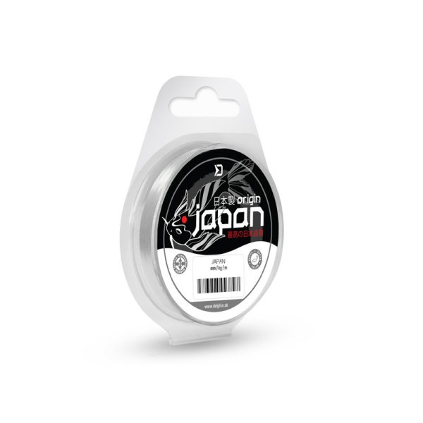 Delphin Japan Origin 0,234mm 50m Trecciato Monofilo Ultra Trasparente per Terminali