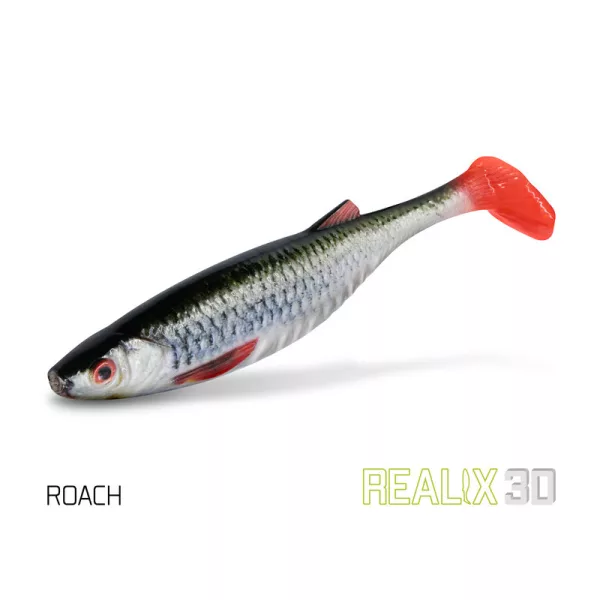 Delphin Realix 3D Roach 13cm Esca in gomma 2pz