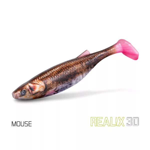 Delphin Realix 3D Mouse 13cm Esca in Gomma 2pz