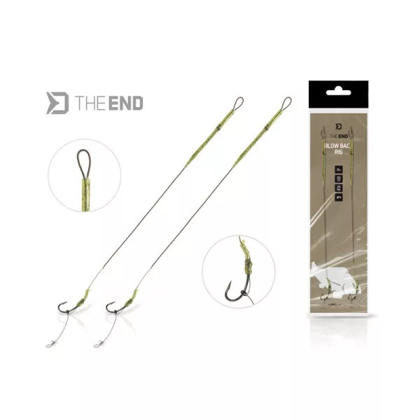 Delphin The End Blow Back Rig 8 Amo Pre-legato Intrecciato 2pz