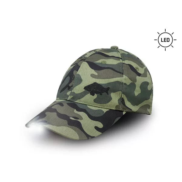 Delphin OutLine Camo LED Baseball Cappellino