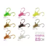 Delphin B! Stinx Nympha Bricks 2,5cm Esca Artificiale 20pz