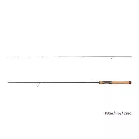   Delphin Troutera HardLure 1,80m 1-5gr Canna da Spinning in 2 Pezzi