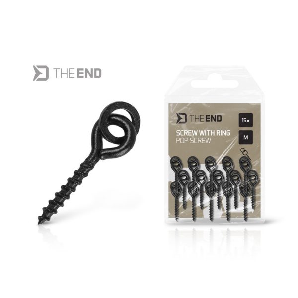 Delphin The End Pop Screw Vite con Anello M 15pz