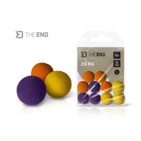 Delphin TheEnd Colori Assortiti 12mm Zig Rig 10pz