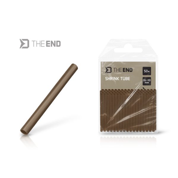 Delphin The End 1,6x43mm Tubo Termorestringente Marrone 50pz
