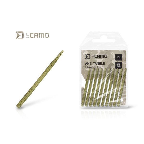 Delphin sCamo Grazz Cut Anti Tangle Manicotto 55mm 10 pz