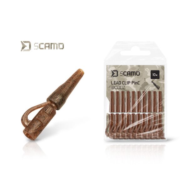 Delphin sCamo PinC Woodz clip porta piombo 10 pz