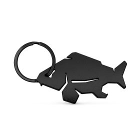 Delphin Carpener Portachiavi Apribottiglie Nero