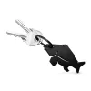 Delphin Carpener Portachiavi Apribottiglie Nero