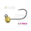 Delphin T-Area BL Tungsten Jig 4,6mm 0,9gr 6 Testine Micro Jig Dorate 5db