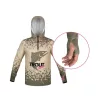 Delphin UV Armor 50+ Trout Kapucnis Hosszúujjú Póló 3XL