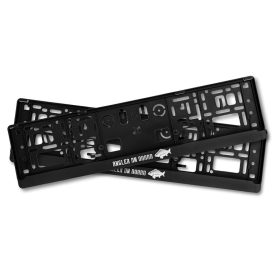 Delphin Pescatore a Bordo 3D Porta Targa 2 pz