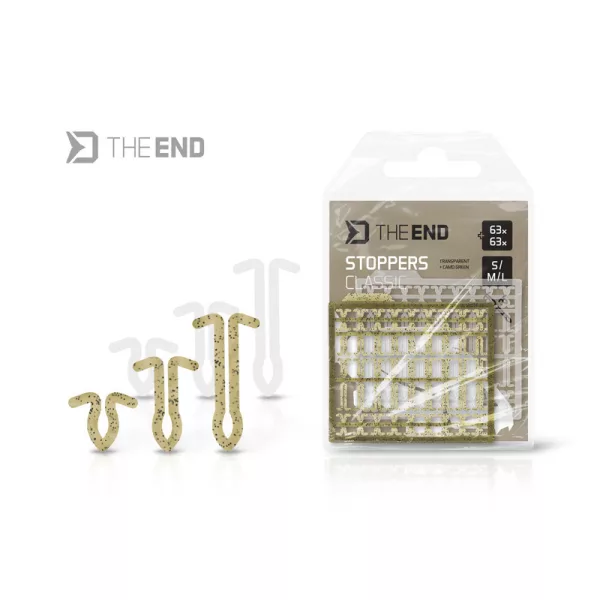 Delphin Classic S, M, L Set di stopper per boilies 126 pz