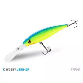 Delphin Wobby Jerk-DP Spring 9cm 12,5gr Wobbler