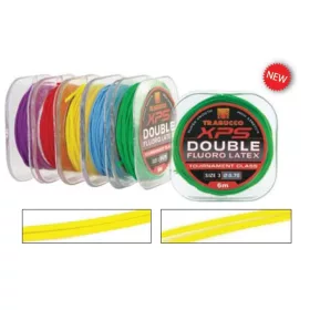   Trabucco Double Fluoro Latex 5/0,9mm 6m Gomma Piena da Roubaisienne