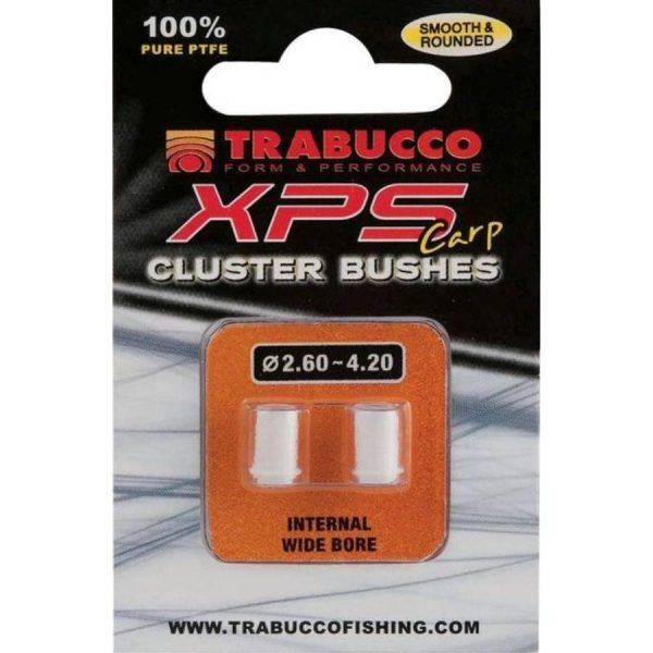 Trabucco XPS Cluster Bushes Ptfe Carp Set di boccole in Teflon 2pz
