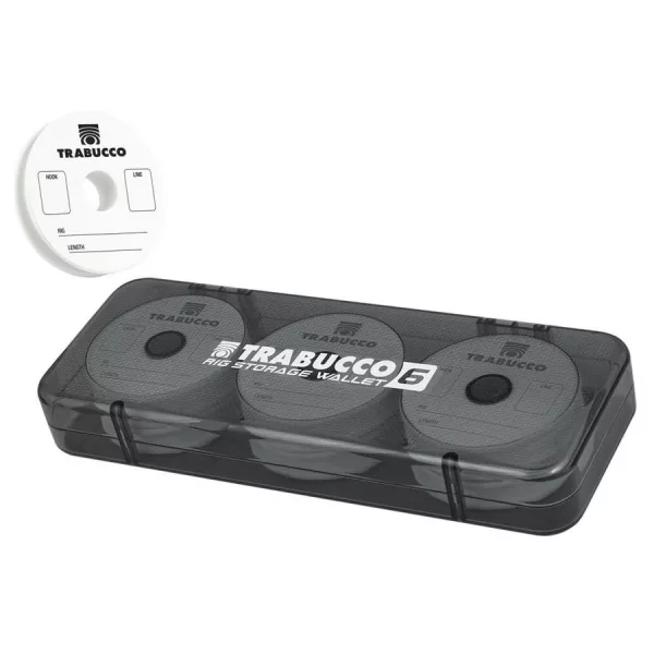 Trabucco Rig Storage Wallet 6pz 70mm Custodia per Terminali 9x24x3cm