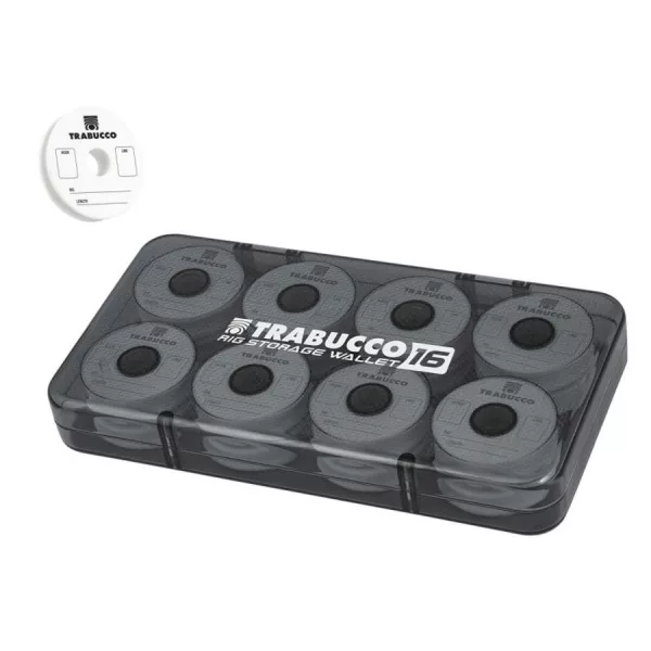 Trabucco Rig Storage Wallet 16pz 45mm Custodia per Terminali 22x11x3cm