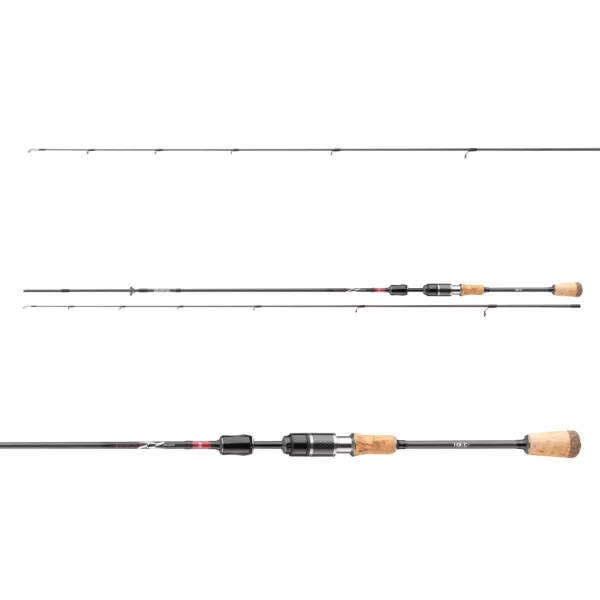 Daiwa Ninja X Spoon Trout 2,15m 2-6gr 2 részes Pergető Bot
