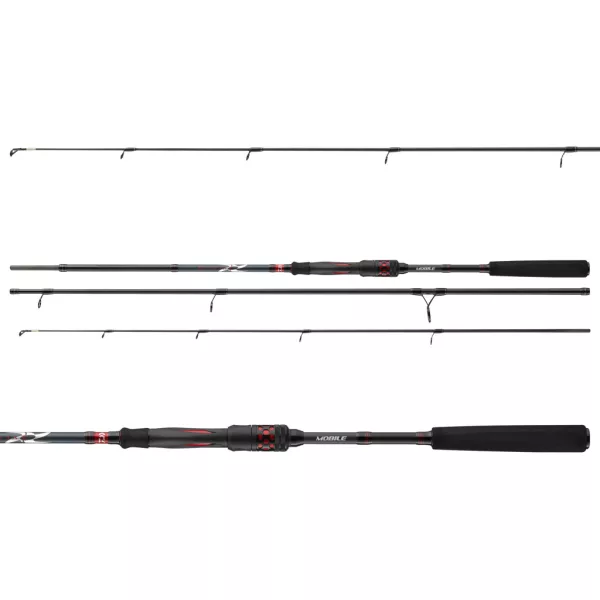 Daiwa Ninja X Mobile Spin 2,45m 15-50gr 3 részes Pergető Bot