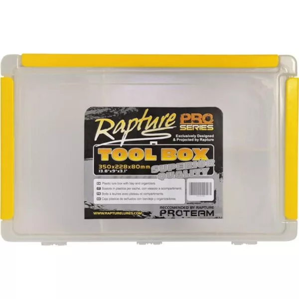 Rapture Proseries Tool Box Scatola per Attrezzi 35x22,8x8cm