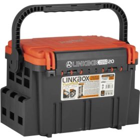   Rapture Linkbox Tackle System L/35 Scatola da Pesca a Spinning Area Trout con 2 Portacanne