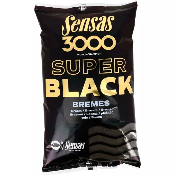 Sensas 3000 Super Nero Breme Pastura 1kg