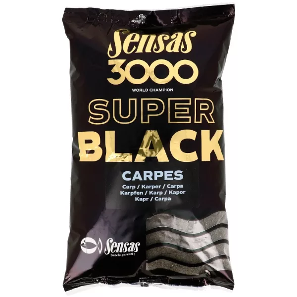 Sensas 3000 Super Nero Carpa Pastura 1kg