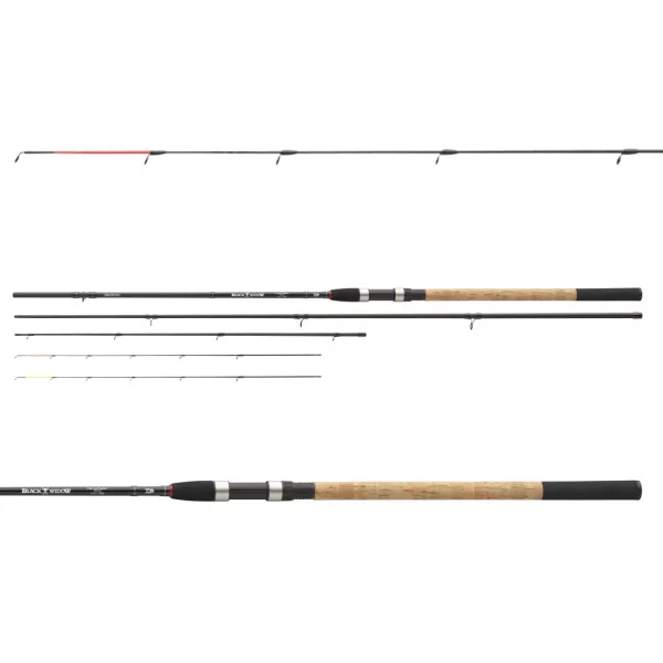 Daiwa Black Widow Feeder 3,60m 120gr 3+2 részes Feeder Bot
