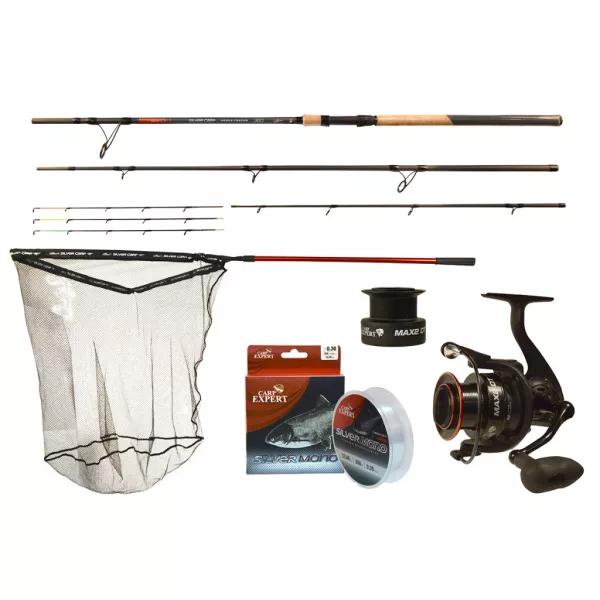 Carp Expert Heavy Feeder 3,60m Busázó Szett Busás Merítővel