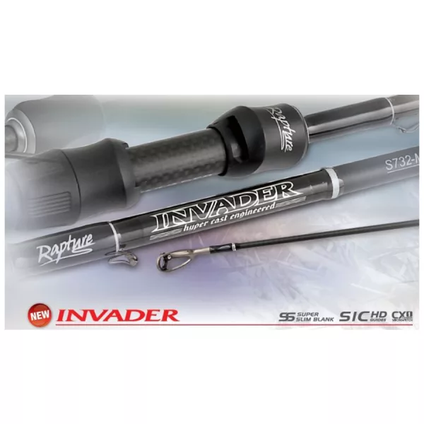 Rapture Invader S632Ul 1,9m 1-5gr Canna da Spinning 2 pezzi