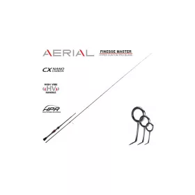 Rapture Aerial 1,98m 2-12gr Canna da Spinning in 1+1 sezioni